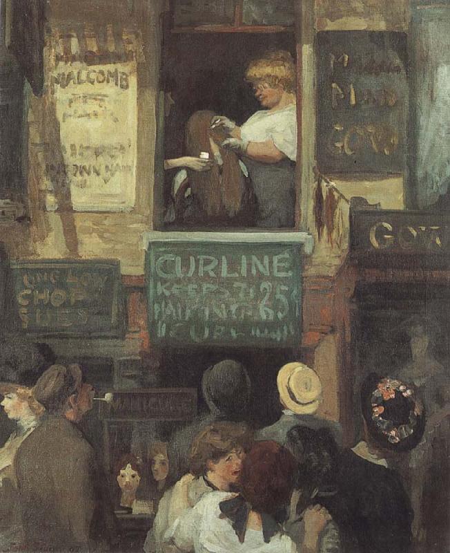 John sloan Window of Storefront